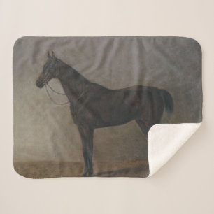 Bay Geleiding Paard (door Albrecht Adam) Sherpa Deken