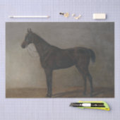 Bay Geleiding Paard (door Albrecht Adam) Tissuepapier (Craft)