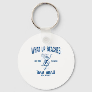 Bay Head New Jersey Nj Grappige Vintage Stranden T Sleutelhanger