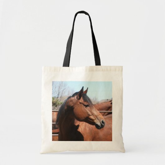 Bay Horse Tote Bag (Devant)