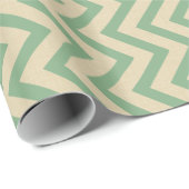 Bay Leaf Spice Moods Chevrons Cadeaupapier (Rol Hoek)