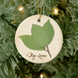Bay Leaves Keramisch Ornament