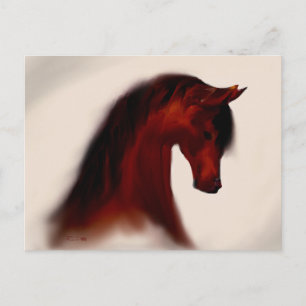 Bay Mare ~ Blank Briefkaart