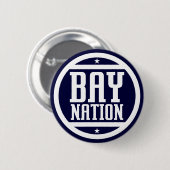 Bay Nation Ronde Button 5,7 Cm (Voorkant /achterkant)