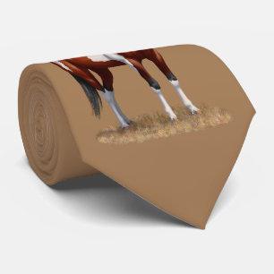 Bay Paint Horse Stropdas