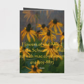 Bay Point Rudbeckia Kaart (Achterkant)