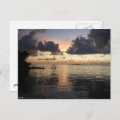 Bay Sunset Briefkaart (Voorkant / Achterkant)