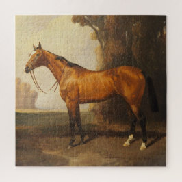 Bay Thoroughbred Painting van James Palmer Legpuzzel