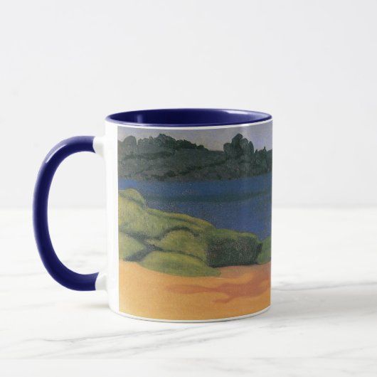 Bay Tregastel van Felix Vallotton, Fine Art Mok (Links)