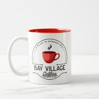 Bay Village Tweekleurige Koffiemok