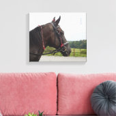 Bay Walker Mare Canvas Afdruk (Insitu (Woonkamer))