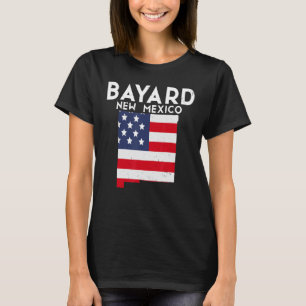 BAYARD USA State America Travel New Mexican New Me T-shirt