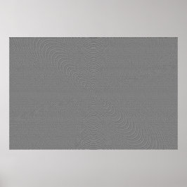 Bayer Matrix Golf Poster