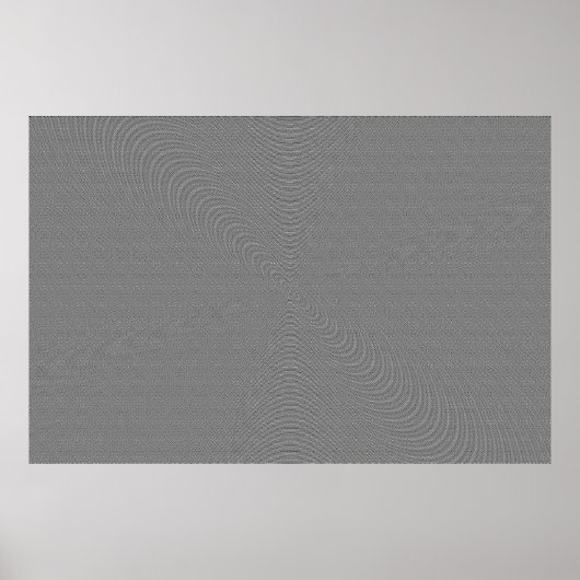 Bayer Matrix Wave Poster (Voorkant)