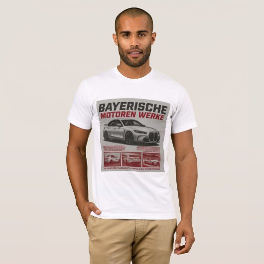 Bayerische Motoren Werke t-shirt (Voorkant volledig)