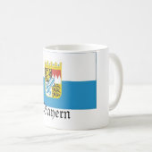 Bayern Flag Beieren Koffiemok (Voorkant rechts)