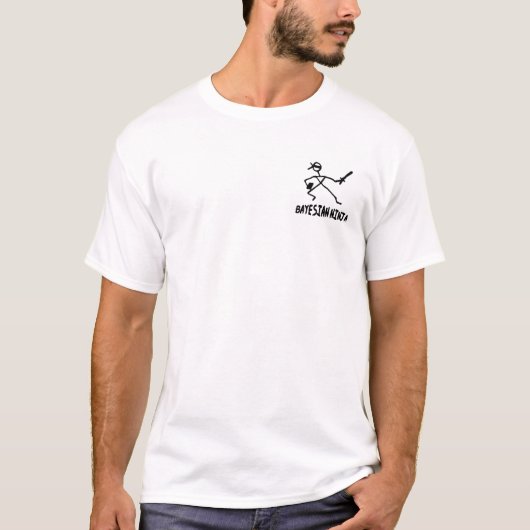BAYESIAN NINAJ T-SHIRT (Voorkant)