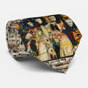 BAYEUX TAPESTRY 1066 Dood van koning Harold Stropdas