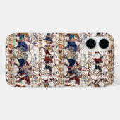 BAYEUX TAPESTRY 1066 NORMAN KNIGHTS AND ARCHERS Case-Mate iPhone CASE (Achterkant (horizontaal))