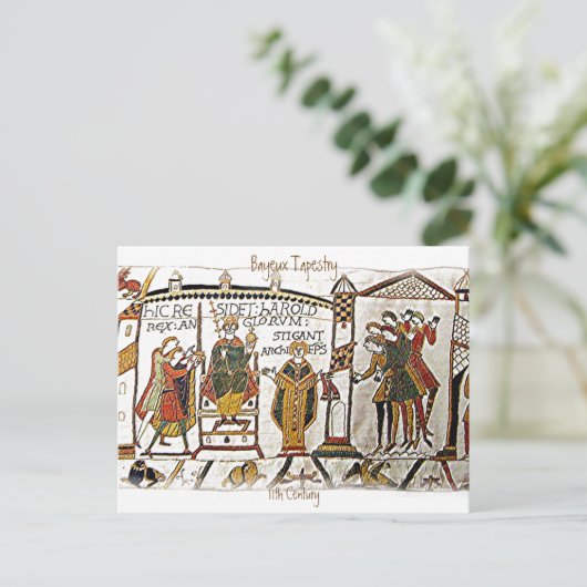 Bayeux Tapestry -a2 Briefkaart (Staand voorkant)