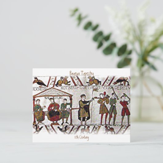 Bayeux Tapestry a6 - Briefkaart (Staand voorkant)