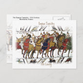 Bayeux Tapestry - a7 Briefkaart (Voorkant / Achterkant)