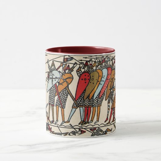 BAYEUX TAPESTRY BATTLE OF HASTINGS NORMAN KNIGHTS MOK (Midden)