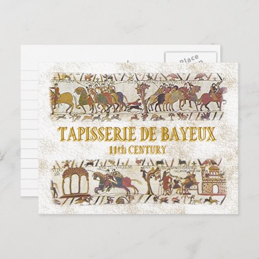 Bayeux Tapestry Briefkaart (Voorkant / Achterkant)