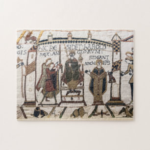 Bayeux Tapestry - King Harold Coronation Legpuzzel