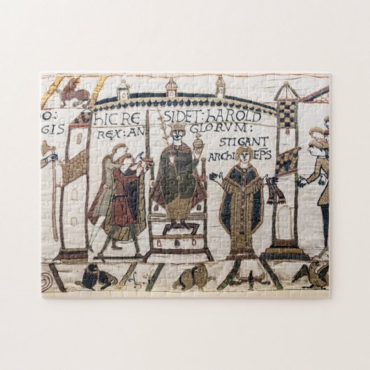 Bayeux Tapestry - King Harold Coronation Legpuzzel (Horizontaal)