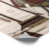 Bayeux Tapestry - King Harold Coronation Poster (Hoek)