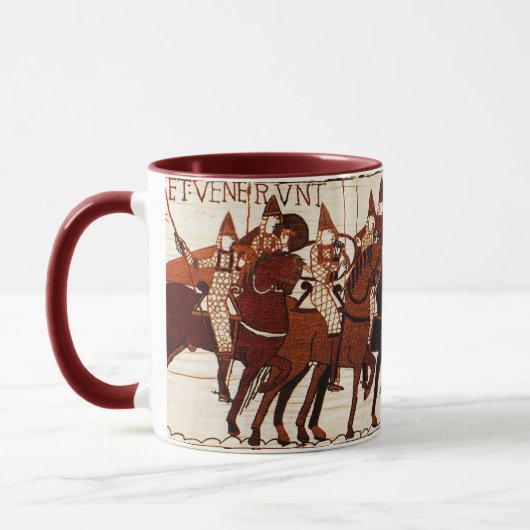 BAYEUX TAPESTRY NORMAN ARMY, KNIGHTS HORSEBACK MOK (Links)