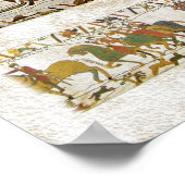 Bayeux Tapestry Scene Poster (Hoek)