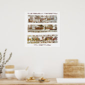 Bayeux Tapestry Scene Poster (Keuken)