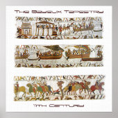 Bayeux Tapestry Scene Poster (Voorkant)