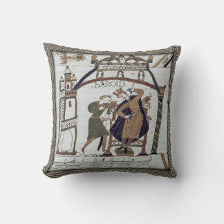 Bayeux Tapijt Harold Godwinson Worpkussen Kussen