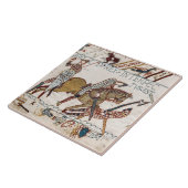 BAYEUX WANDTAPIJT Dood van Koning Harold tijdens d Tegeltje (Zijkant)