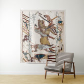 BAYEUX WANDTAPIJT Dood van Koning Harold tijdens d Wandkleed (In situ)