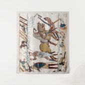 BAYEUX WANDTAPIJT Dood van Koning Harold tijdens d Wandkleed (Voorkant)