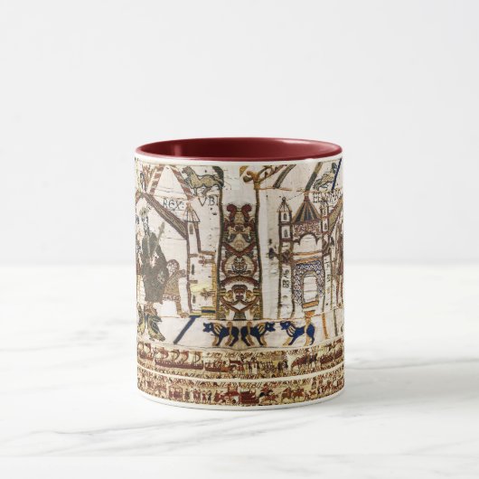 BAYEUX WANDTAPIJT Koning Edward Belijder en Harold Mok (Midden)