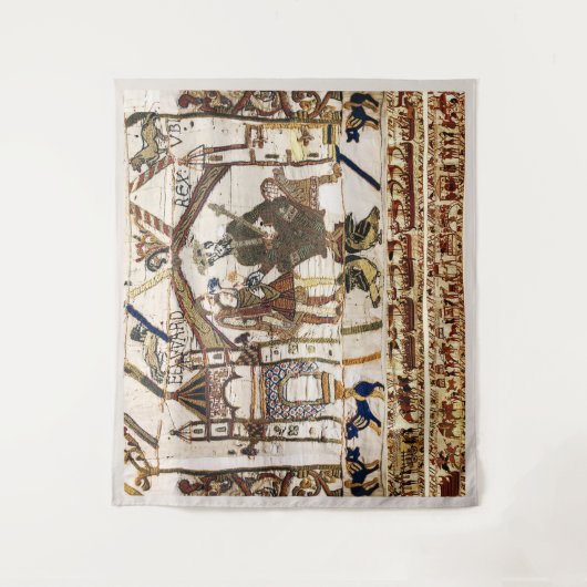 BAYEUX WANDTAPIJT Koning Edward Belijder en Harold Wandkleed (Voorkant)