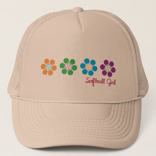Bayflower Softball Trucker Pet (Voorkant)