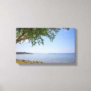 Bayfront Park, Petoskey, Michigan Canvas Afdruk