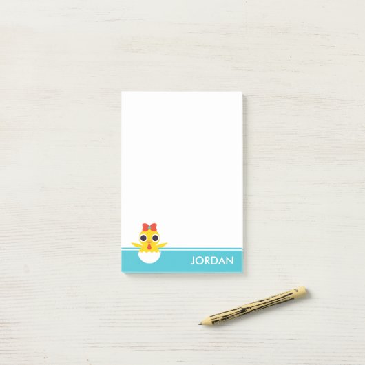 Bayla de Chick Post-it® Notes (Op bureau)