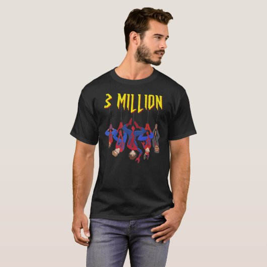 Baylen Levine 3 Million Essential T-Shirt Copy (Devant entier)