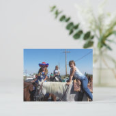 Baylie bij de Phelan Parade Briefkaart (Staand voorkant)