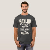 Baylor De Man Myth Legend - Baylor Naam T-shirt (Voorkant volledig)