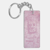 Bayon Face Pink Sleutelhanger (Voorkant Links)