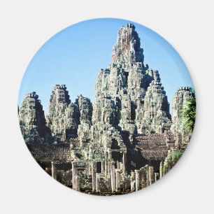 Bayon Temple in Angkor, Cambodja Magneet