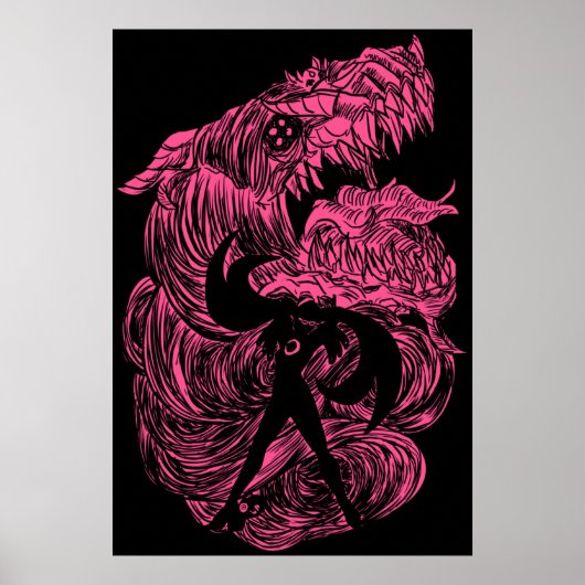 Bayonetta Gomorrah Summon Poster (Voorkant)